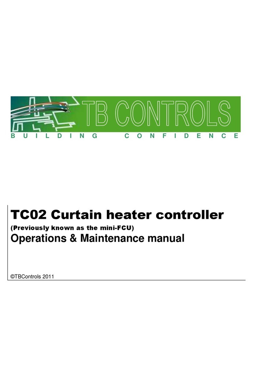 TB Controls TC02 Operation & maintenance manual