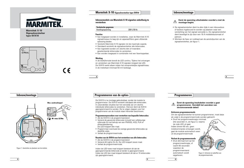 Marmitek X-10 User manual