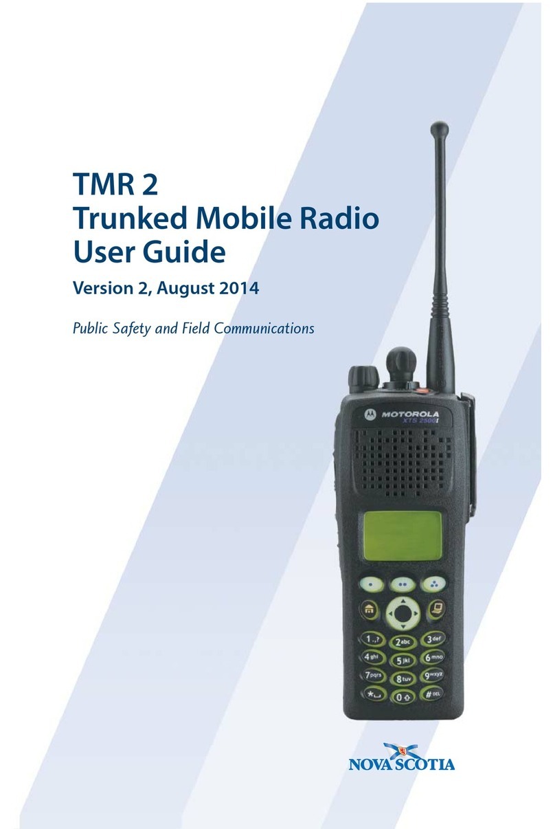 Motorola TMR 2 User manual