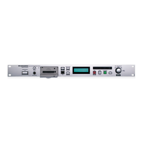 Marantz PMD560 user guide