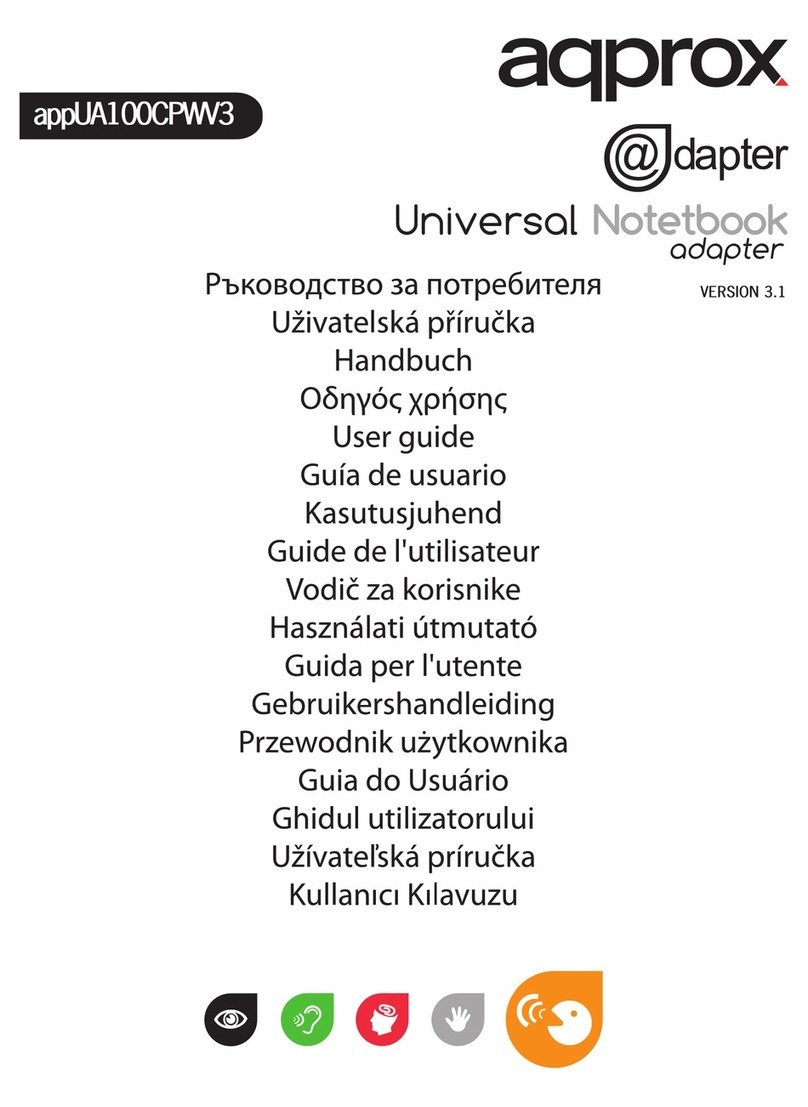 aqprox! appUA100CPWV3 User manual