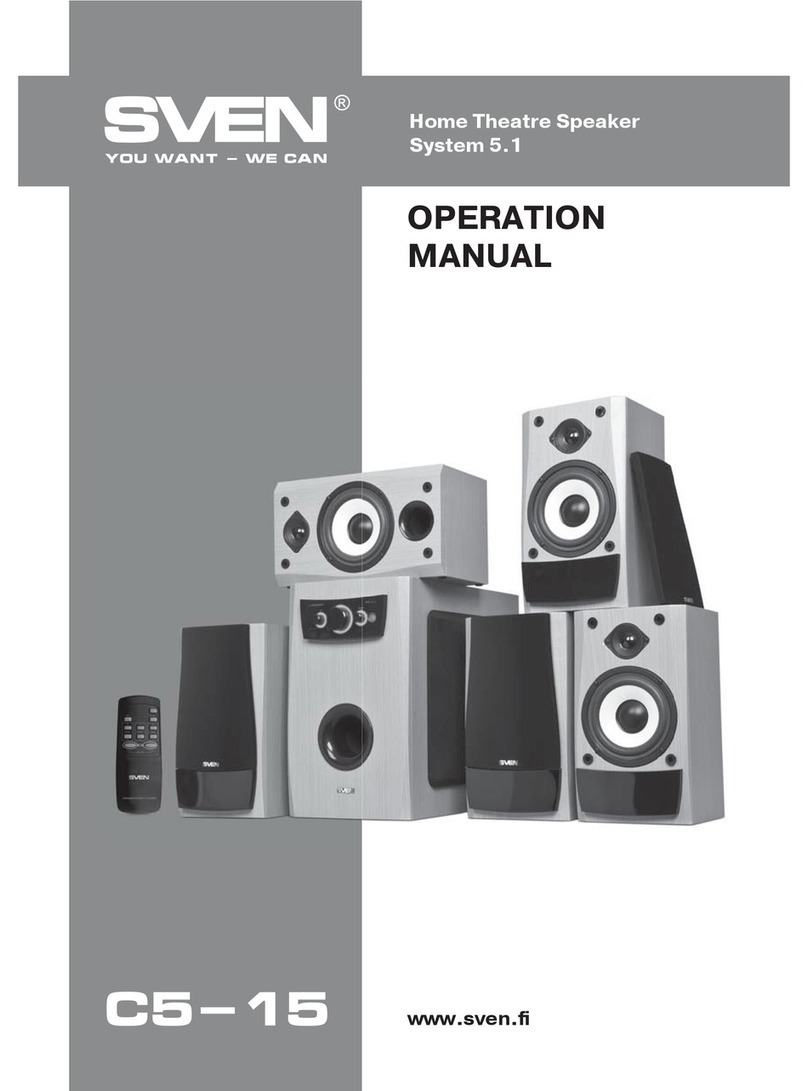 Sven c5-15 User manual