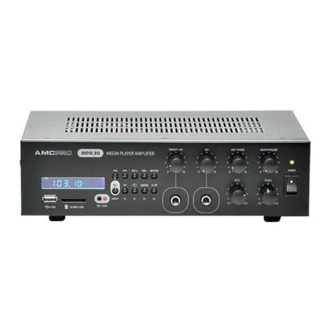 AMC MPA 30 user manual