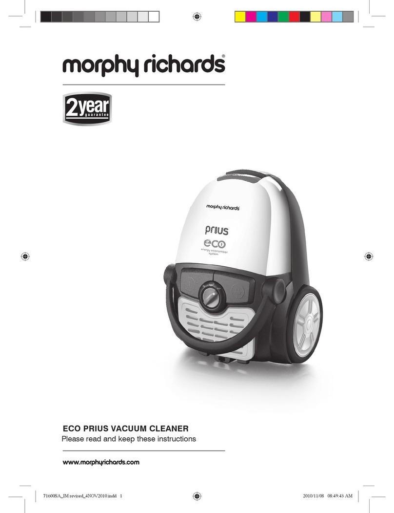 Morphy Richards ECO PRIUS instruction manual