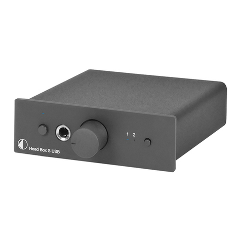 Box-Design Pro-ject head box S USB User manual