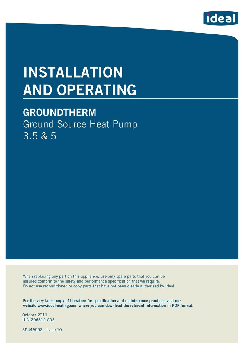 IDEAL Ground Source Installation and operating IDEAL Ground Source Installation and operating