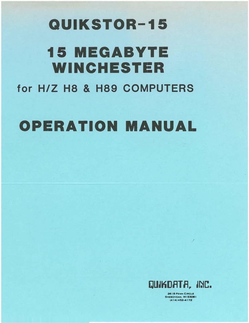 Quickdata Quikstop-15 Operation manual