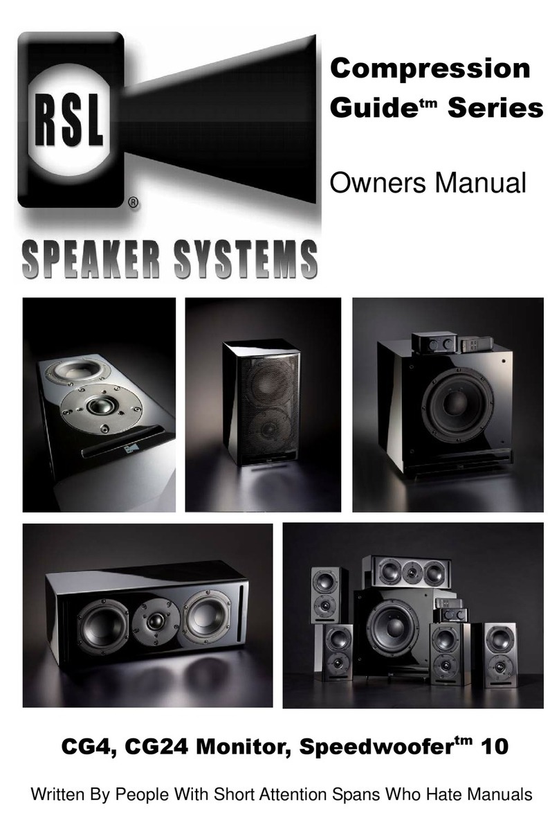 RSL CG4 owner's manual