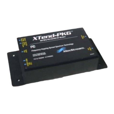 MaxStream 9XTend-PKG-E User manual