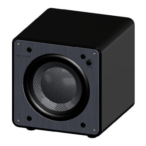 Episode ES-SUB-CUB8-110 owner's manual