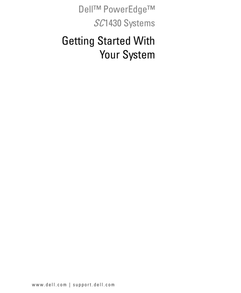 Dell POWEREDGE SC1430 User manual