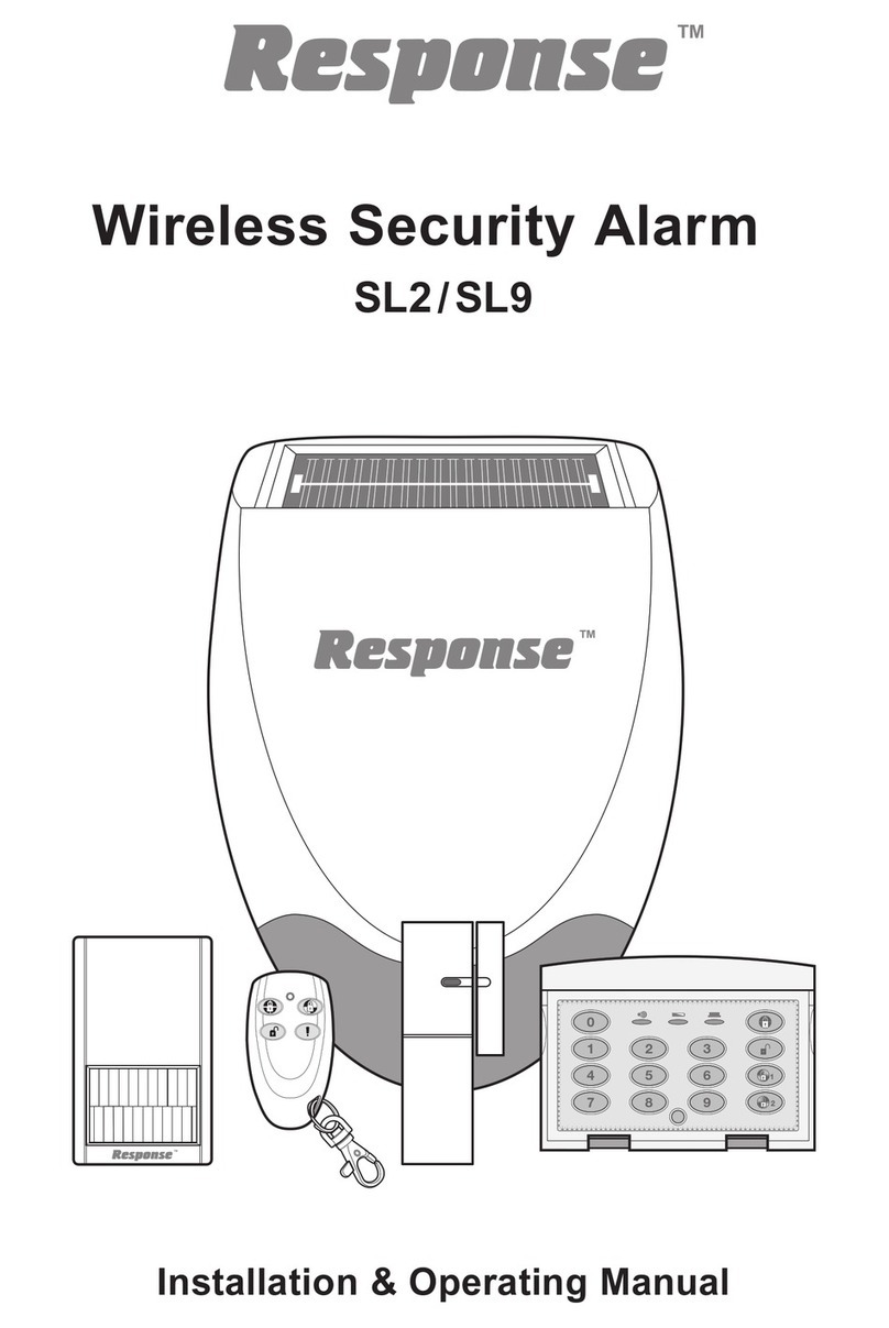 Response SL2 Installation & operating manual