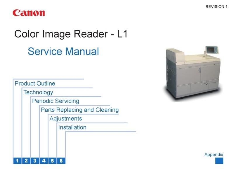 Canon L1 Service manual