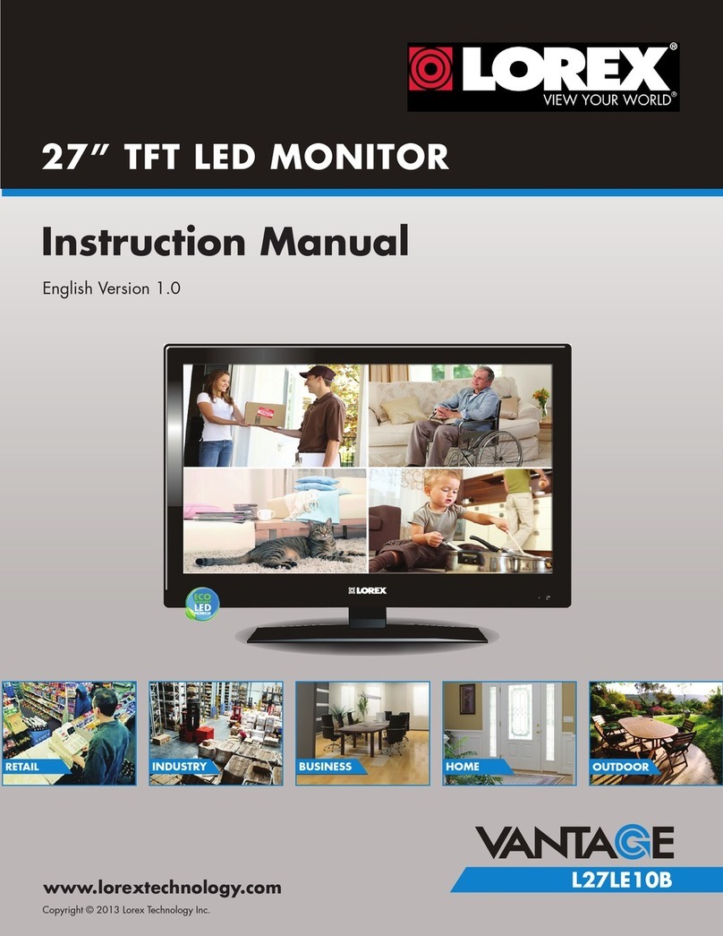 Lorex Vantage L27LE10B User manual Lorex Vantage L27LE10B User manual