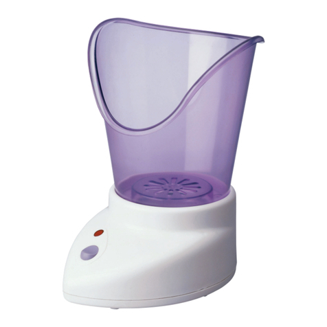 HoMedics FacialSauna FAC-1 User manual