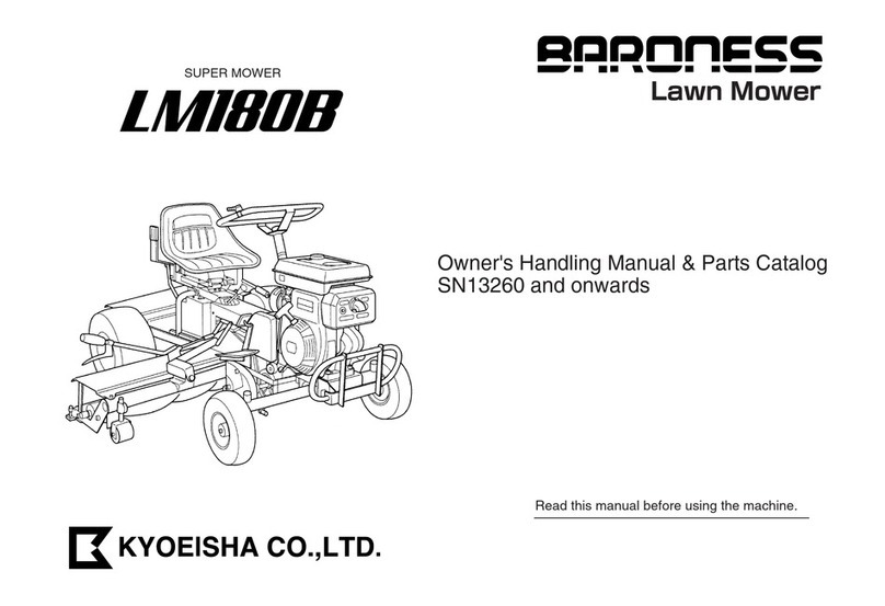 Kyoeisha Baroness LM1808 Owner's handling manual