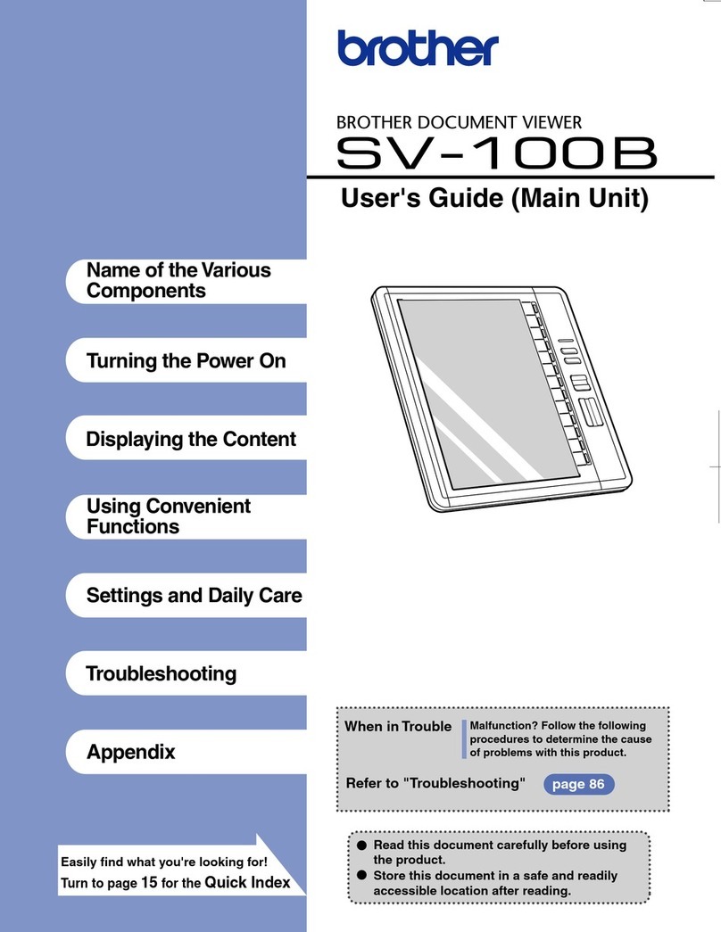 Brother SV-100B user guide