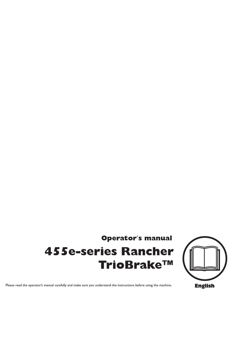Husqvarna TrioBrake 455e Rancher Series User manual