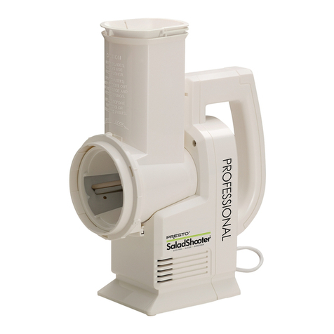 Presto Professional SaladShooter User manual
