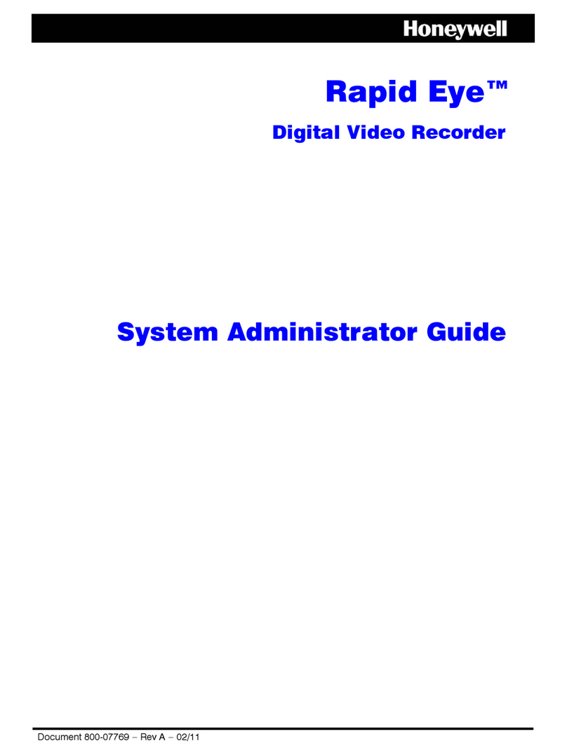 Honeywell Rapid Eye Instruction Manual