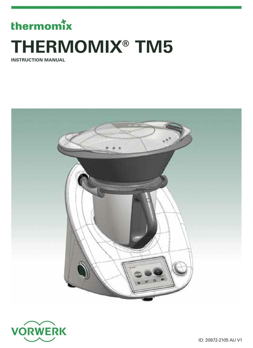 Vorwerk Thermomix TM5 instruction manual
