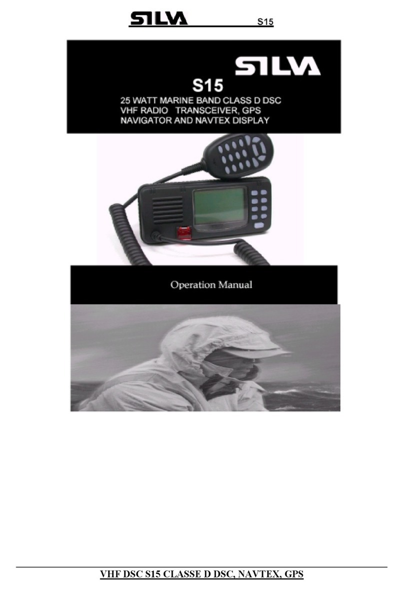 Silva s15 Operation manual