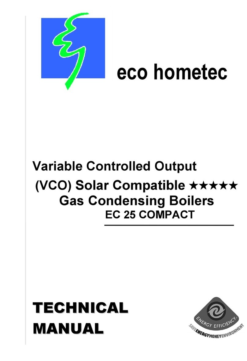 Eco Hometec EC 25 COMPACT Technical manual