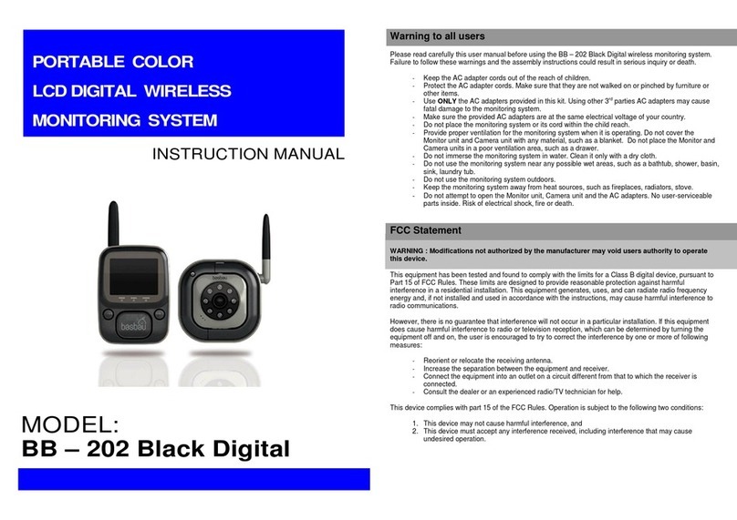 Basbau Innovation BB–202 Black Digital instruction manual