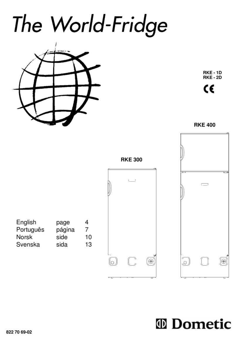 Dometic RKE 300 Instructions for use