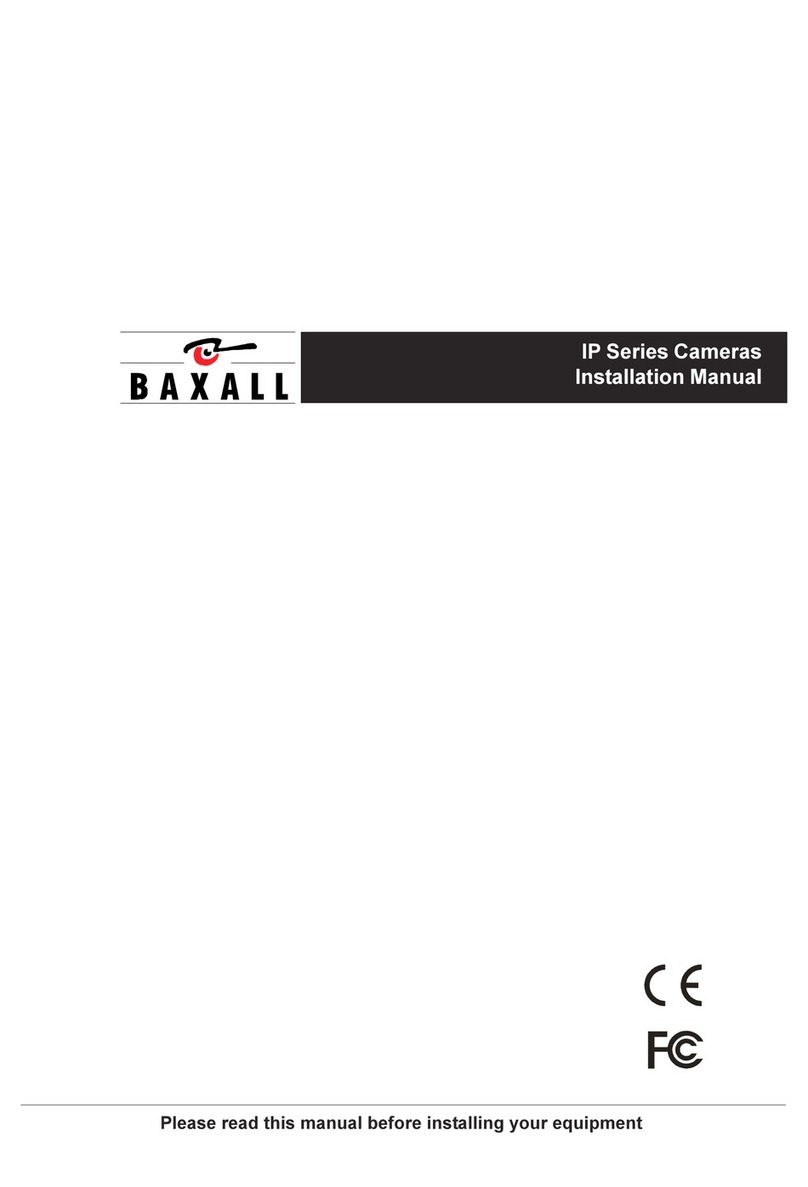Baxall IP Series installation manual