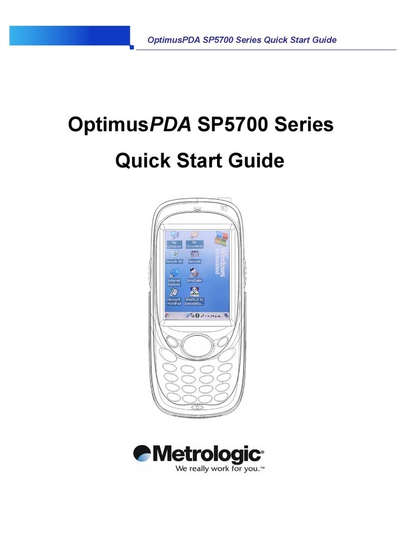Metrologic SP5700 Series quick start guide