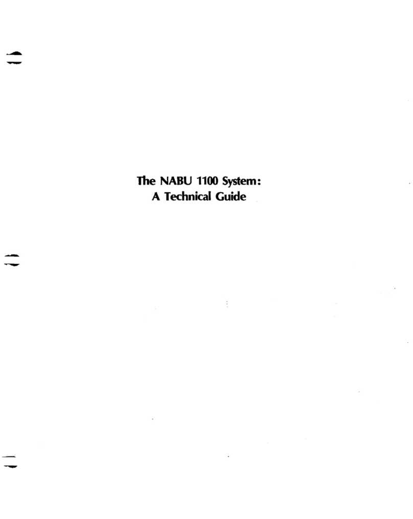 Nabu 1100 System Technical guide