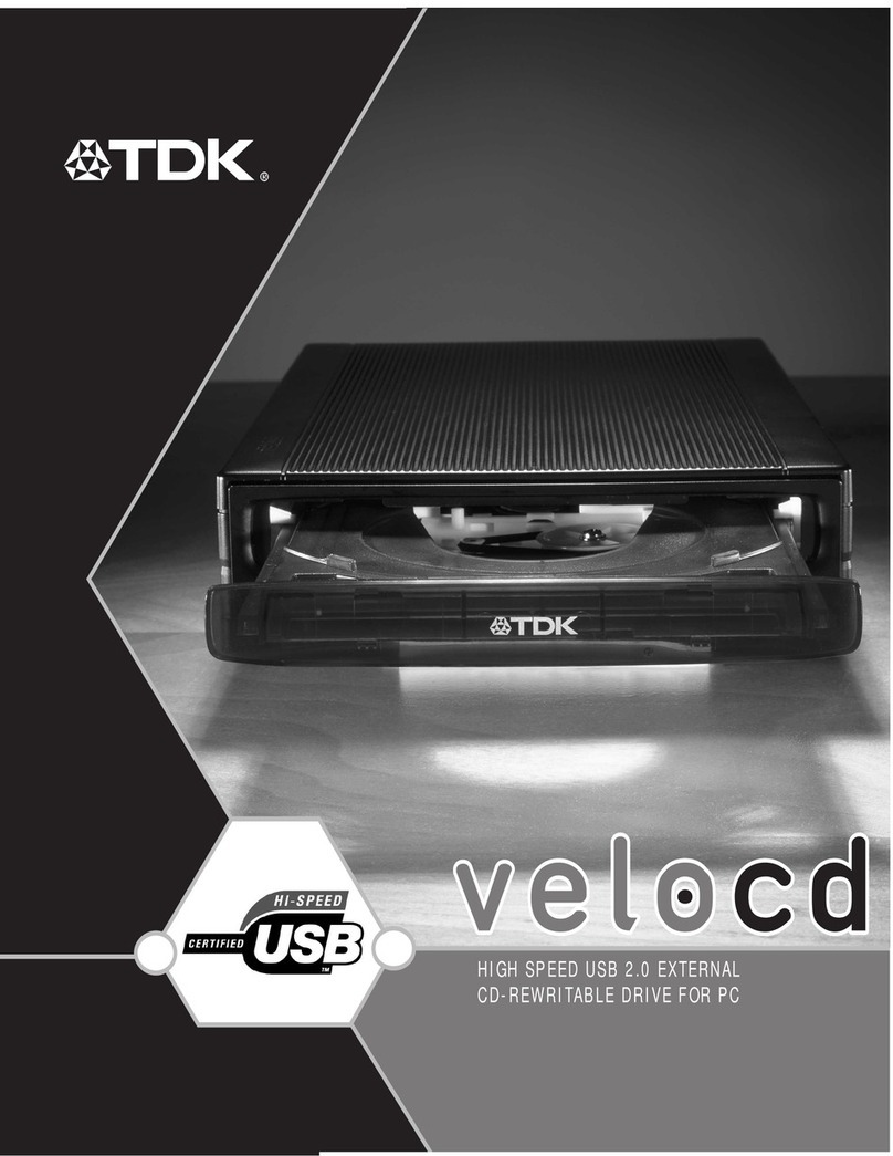 TDK Velocd quick guide