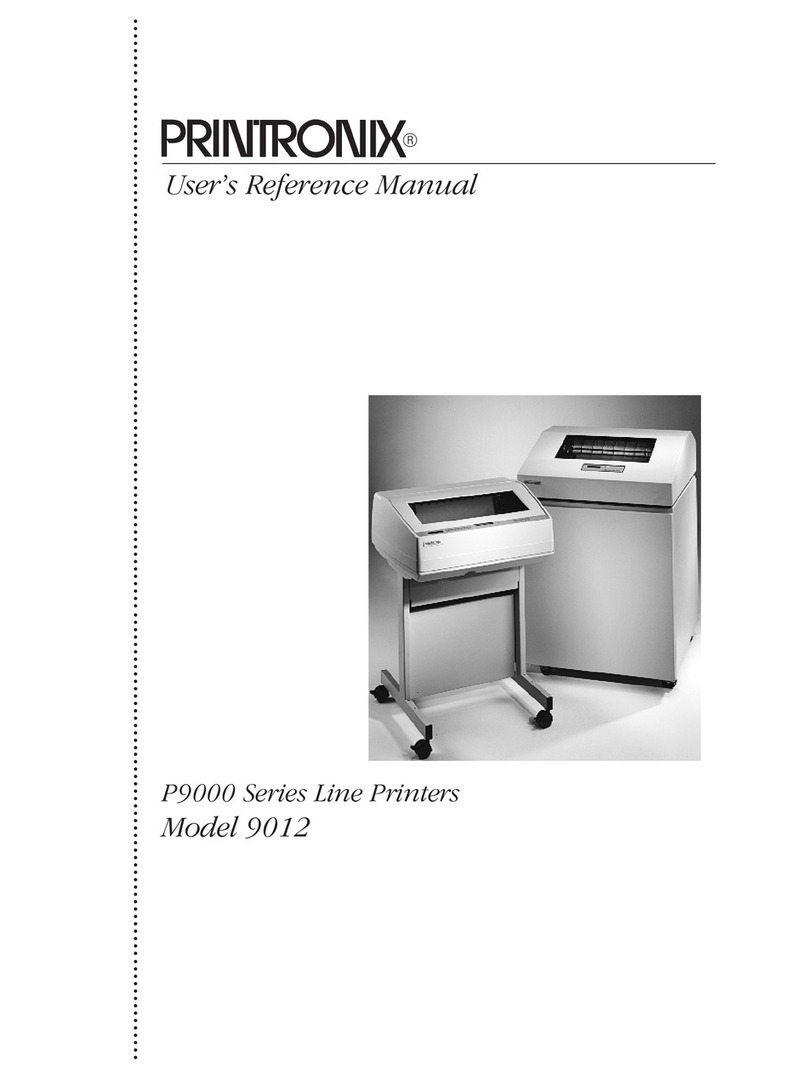 Printronix 9012 Assembly instructions