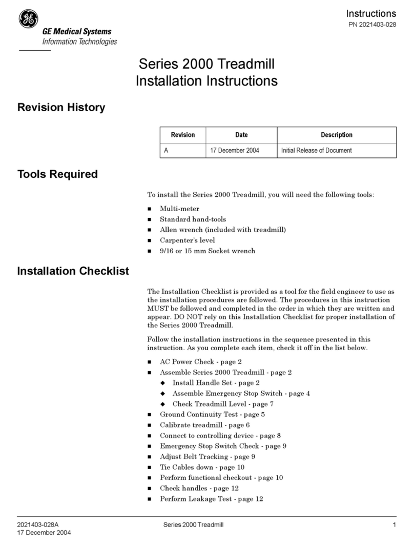 GE 2000 Series User manual