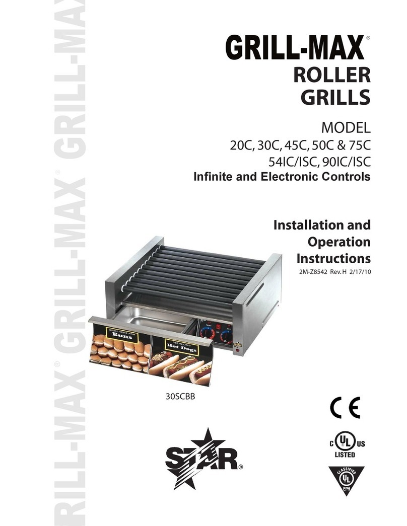 Grill-Max 20C User manual
