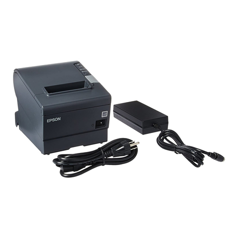 Epson TM-T88V-i Use and care manual