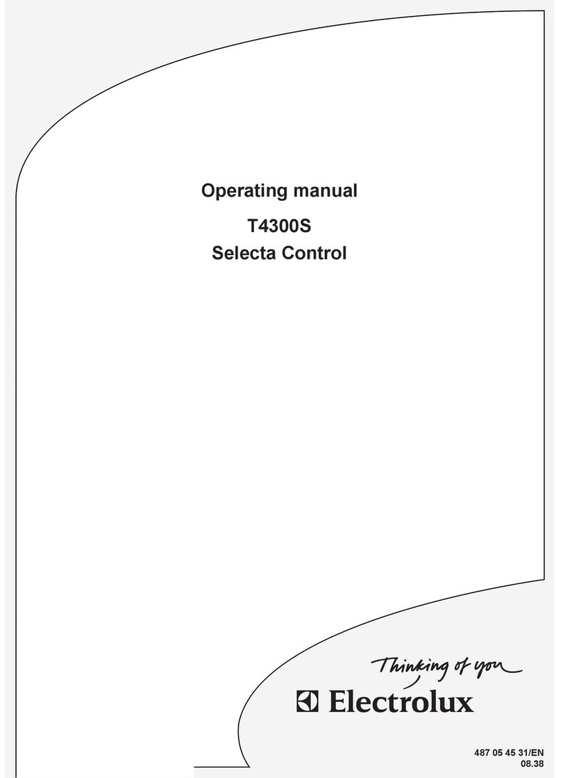 Electrolux T4300S User manual