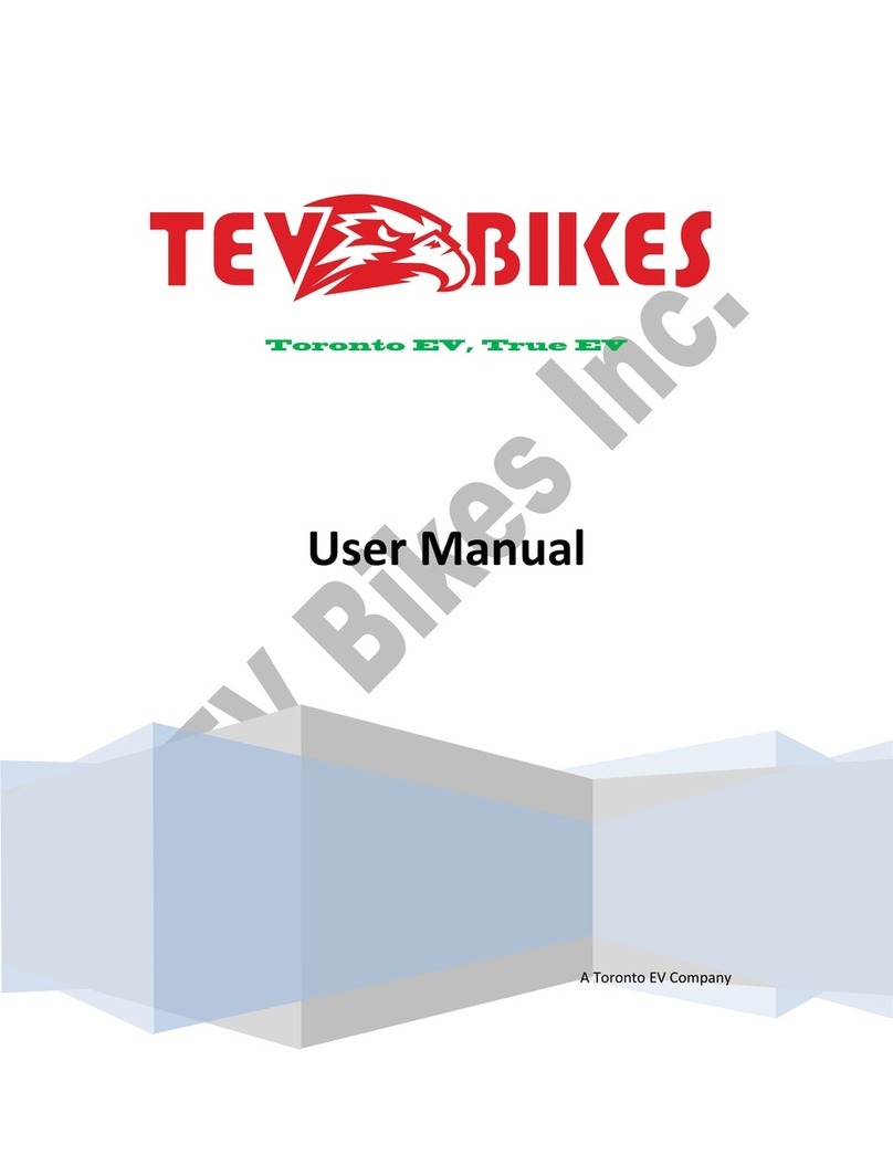 Tev Bikes eBike user manual