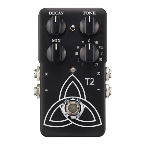 TC Electronic T2 Reverb User manual