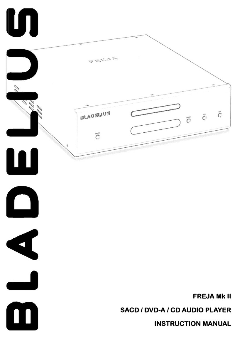 Bladelius FREJA Mk II instruction manual