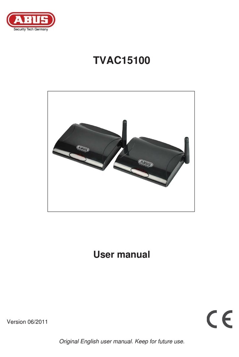 Abus TVAC15100 user manual