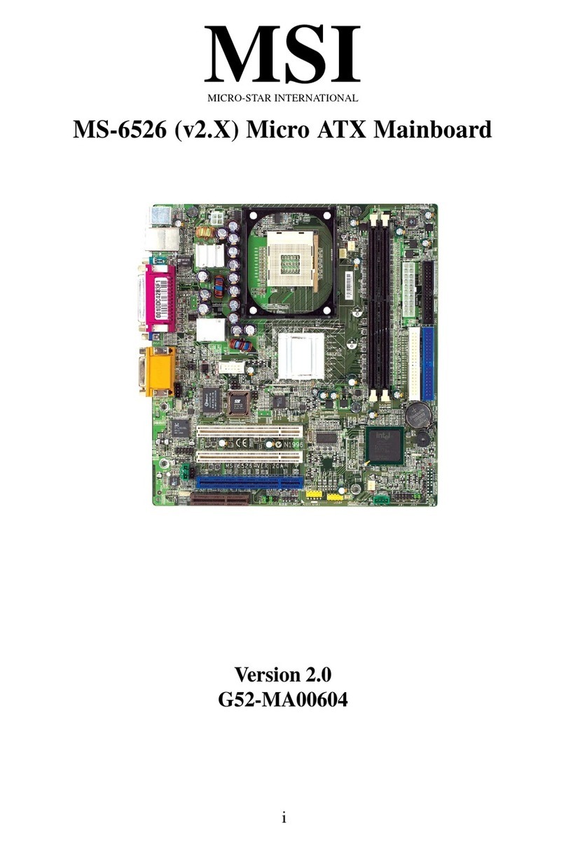 MSI MS-6526 user manual