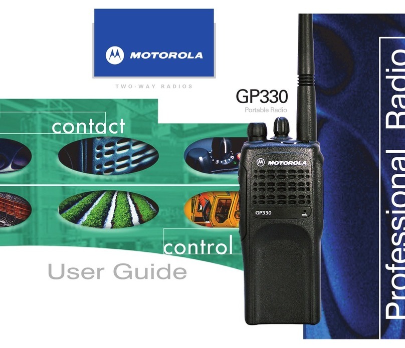 Motorola GP330 User manual