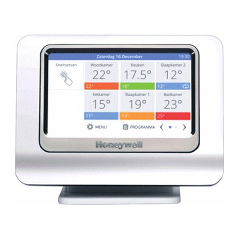 Honeywell Evohome User manual