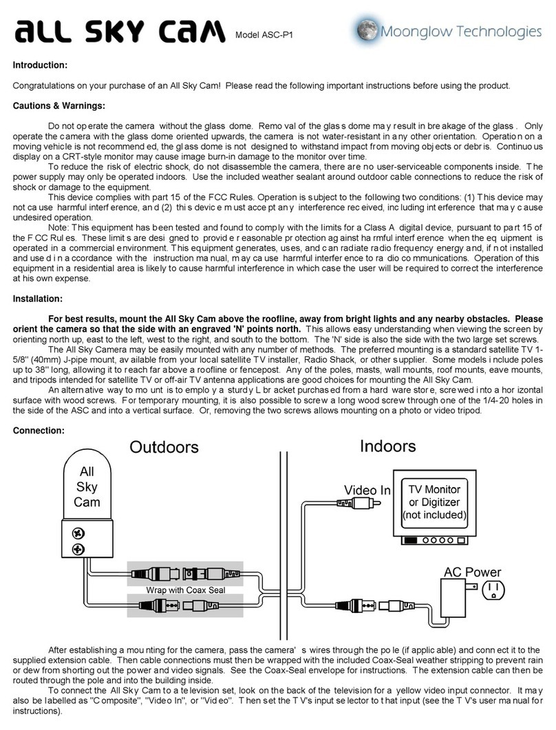 Moonglow Technologies ASC-P1 Installation Moonglow Technologies ASC-P1 Installation