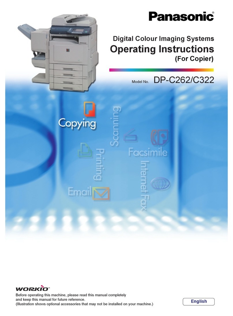 Panasonic Workio DP-C262 User manual