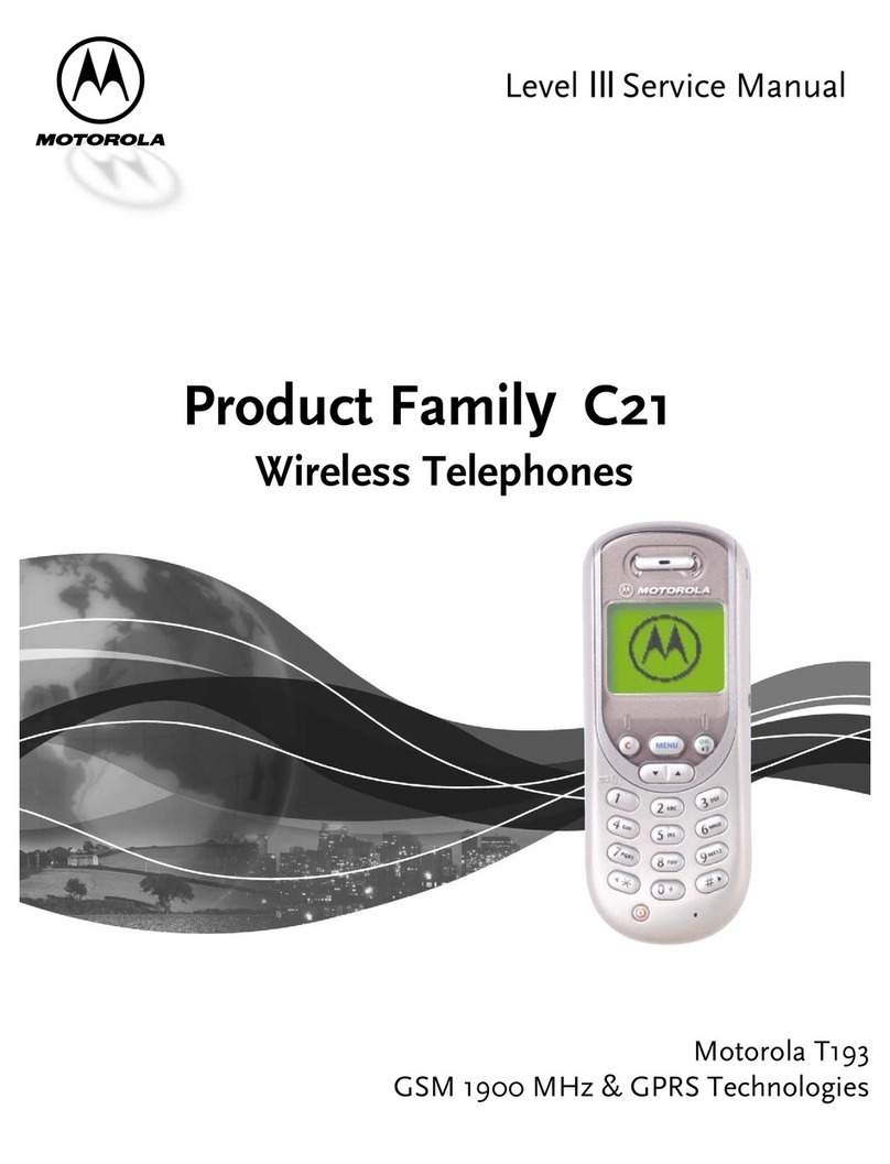 Motorola T193 User manual