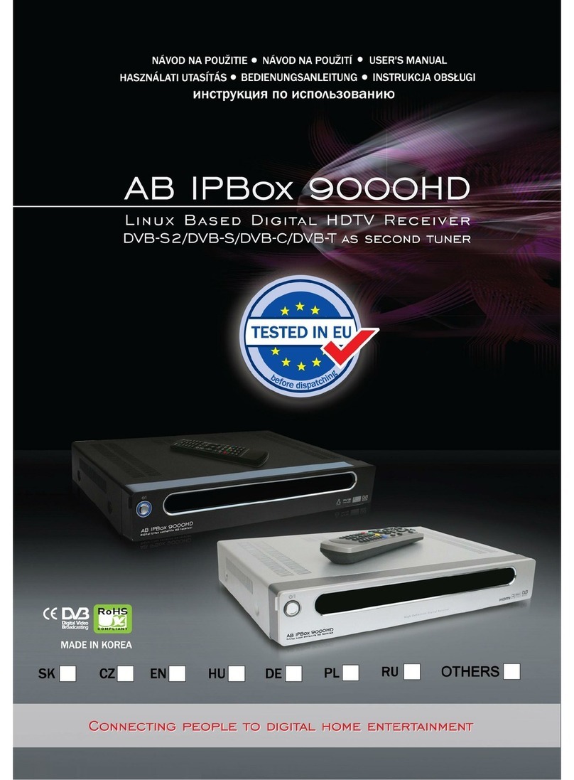AB IPBox 9000HD user manual