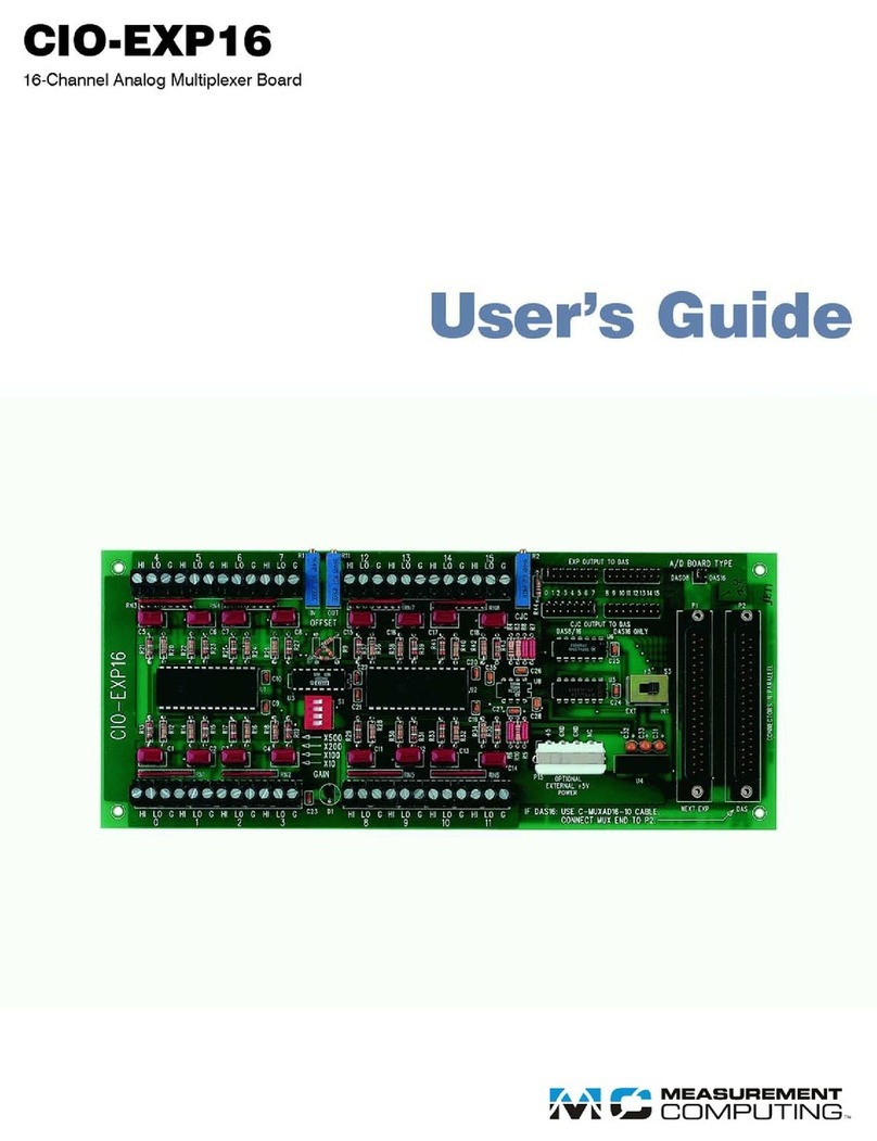 Measurement Computing CIO-EXP16 user guide